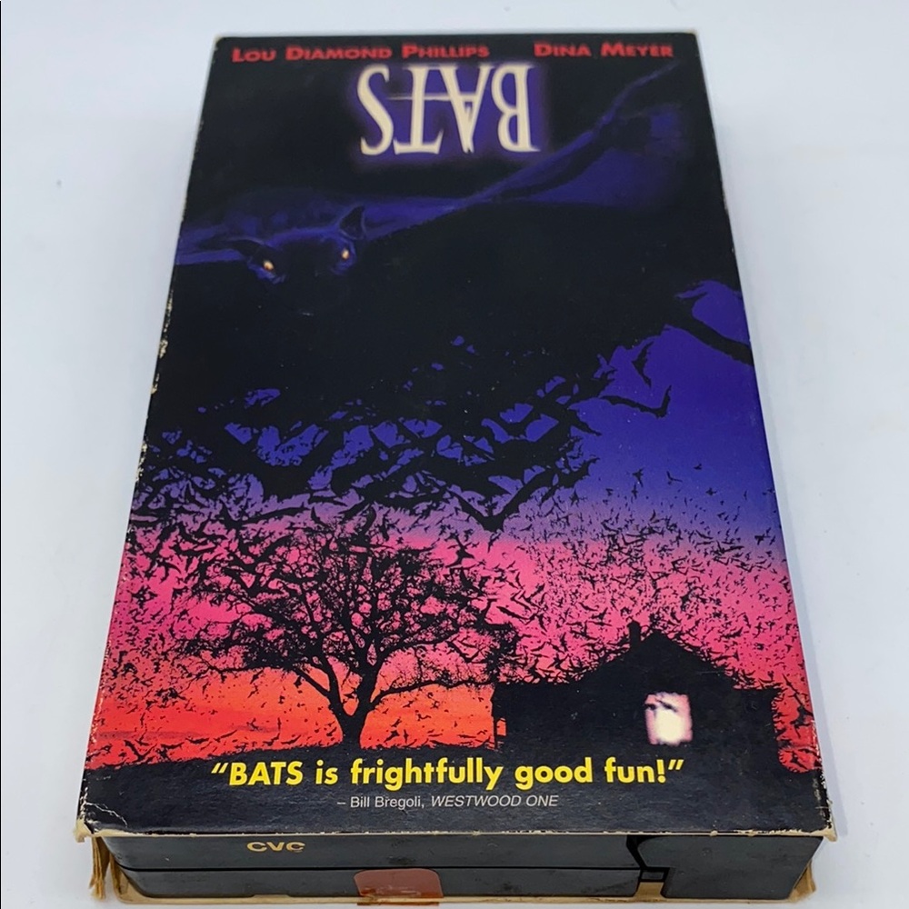 Bats Movie VHS Horror Thriller Sci-Fi Vintage 1999